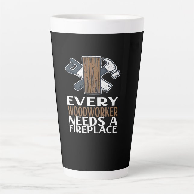 Holzwerkstoff-Geschenk Milchtasse (Vorderseite)