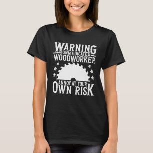 Holzwerkstoff-Tischler für Männer T-Shirt
