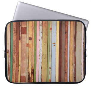 Holzwerkstoff: Vintage Tapete Textur Laptopschutzhülle