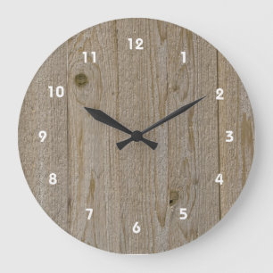 Holzwerkstoffklemme Große Wanduhr