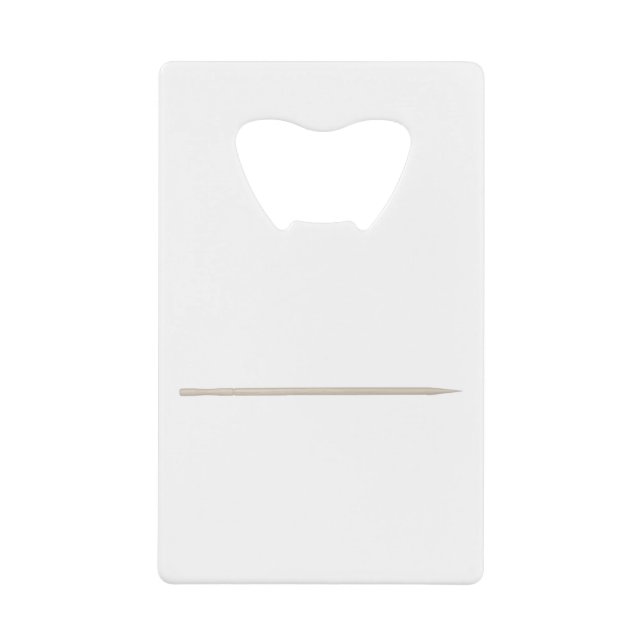 Holzzahnholz Geldbeutel Flaschenöffner (Vorderseite)