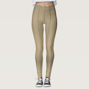 Holzzaun-Leggings Leggings