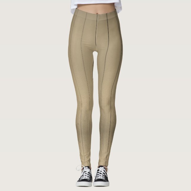 Holzzaun-Leggings Leggings (Vorderseite)