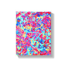 Homage à Pollock 1, toile d'art de la goutte de pe