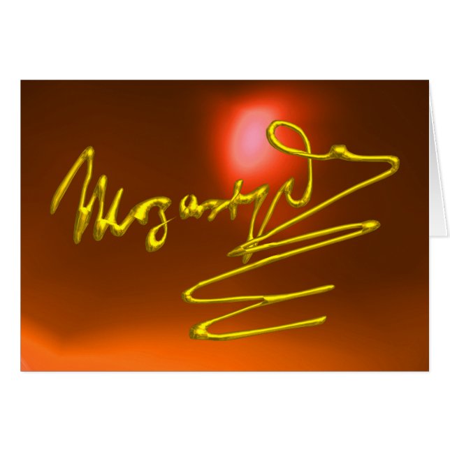HOMAGE BIS MOZART, Orange Agate (Vorderseite (Horizontal))
