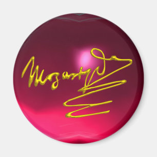 HOMAL BIS MOZART, rosa Ruby Magnet