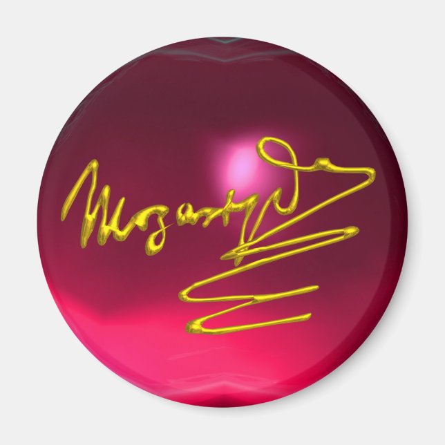 HOMAL BIS MOZART, rosa Ruby Magnet (Vorne)