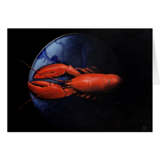 Homard de plat de Tiffany (Devant horizontal)