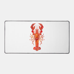 Homard polygonal rouge