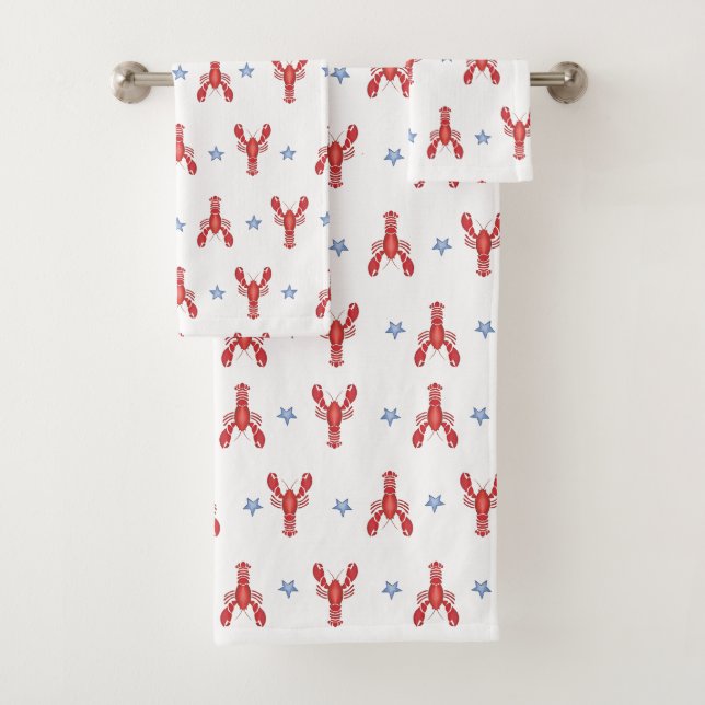 Homard Shacking Up Preppy Seaside Coastal (En situation)