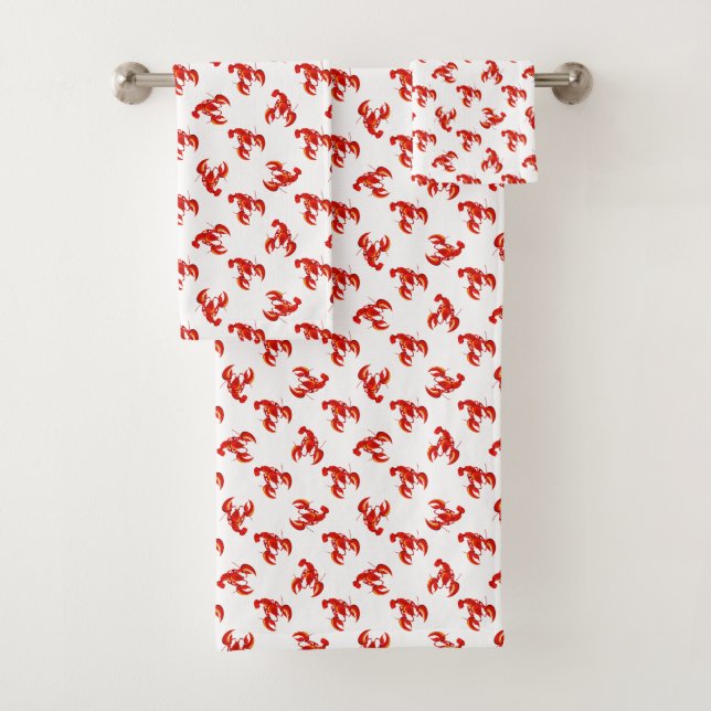 Homards rouges mignons (En situation)