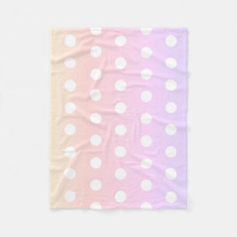 Hombre Poka Dots Fleecedecke