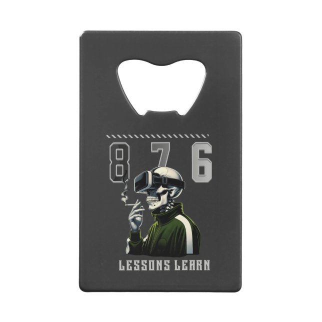 Home 876 LESSONS LEARN Bottle Opener (Devant)