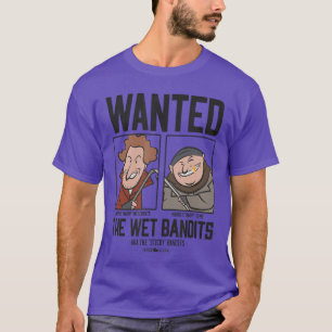 Home Alone Wet Bandits Gesuchtes Poster Cartoon Ju T-Shirt