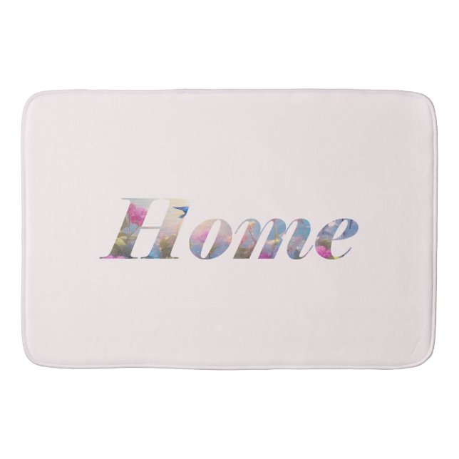 Home. Badematte (Vorderseite)