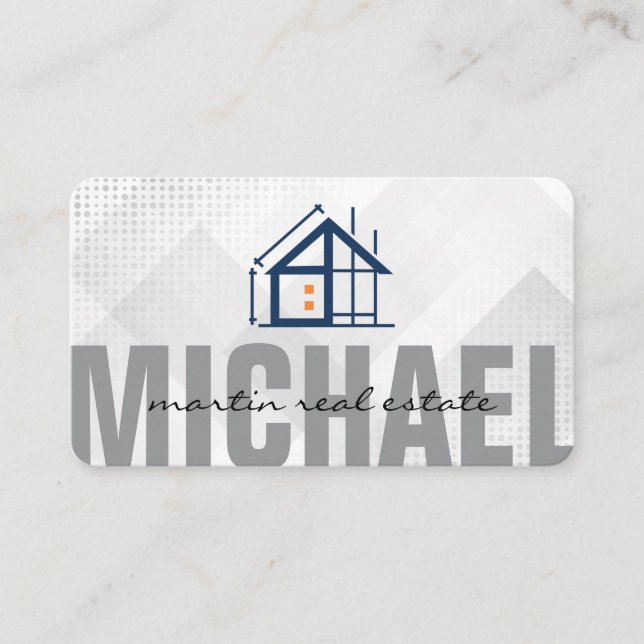 Home Construction | Building Properties Visitenkarte (Vorderseite)