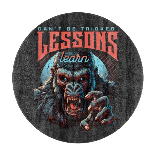 Home Decor Wise Gorilla Cutting Board Schneidebrett (Vorderseite)