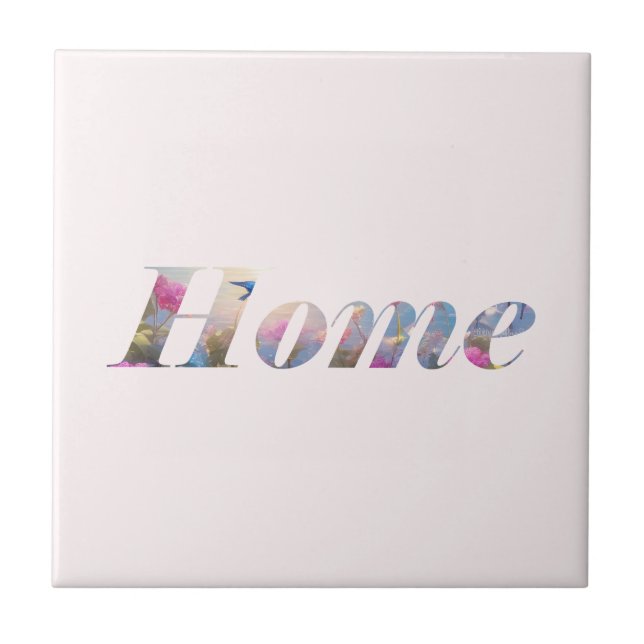 Home Fliese (Vorderseite)