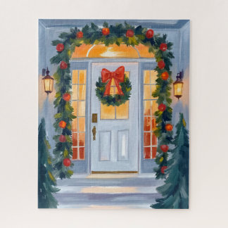 Home for Christmas | Watercolor Painting