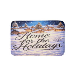 'Home for the Holidays' Bath Mat Badematte