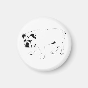Home Glow, Bulldog-Magnet Magnet