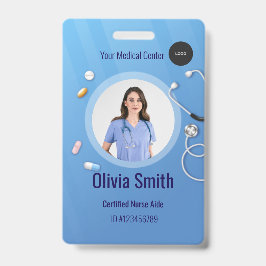 Home Health Aide Certified Nurse Aide Photo ID Ausweis