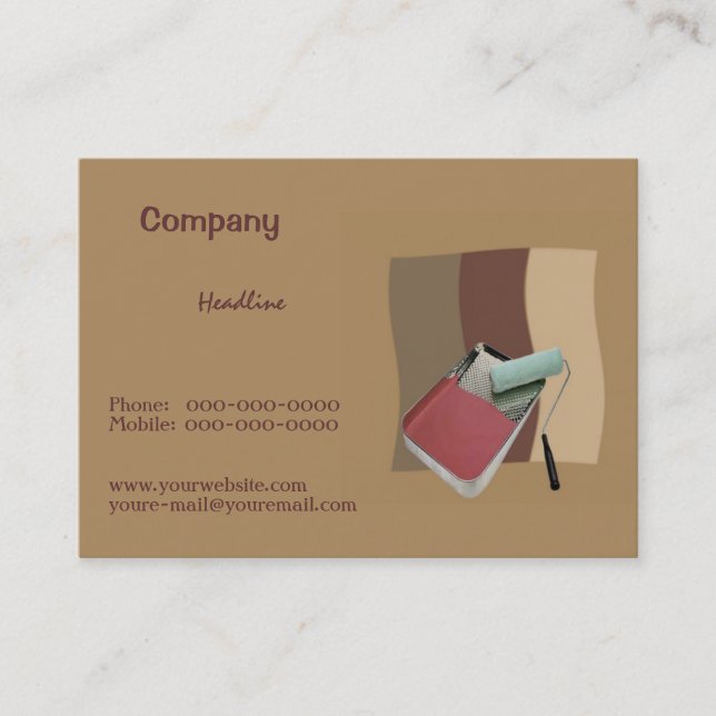 Home Improvements Business Card Visitenkarte (Vorderseite)