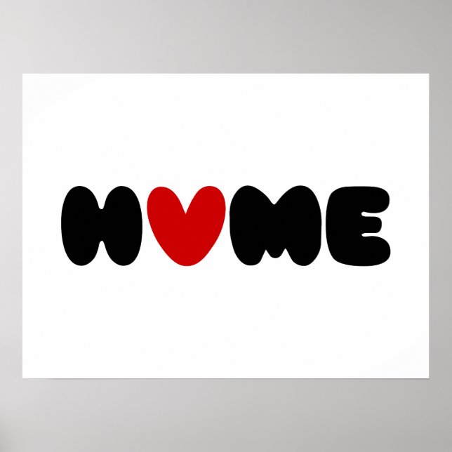 Home Is Where The Heart Is Poster (Vorne)