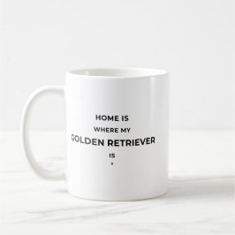 Home Is Where... -White Mug Kaffeetasse