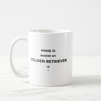 Home Is Where... -White Mug Kaffeetasse