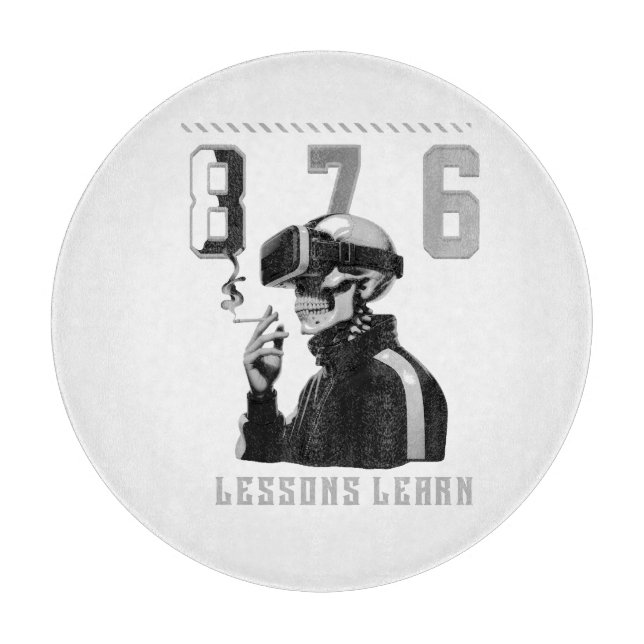 Home/Kitchen 876 LESSONS LEARN Cutting Board Schneidebrett (Vorderseite)