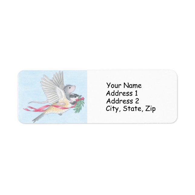 Home-Mouse-Designs®-Adressetiketten (Vorne)