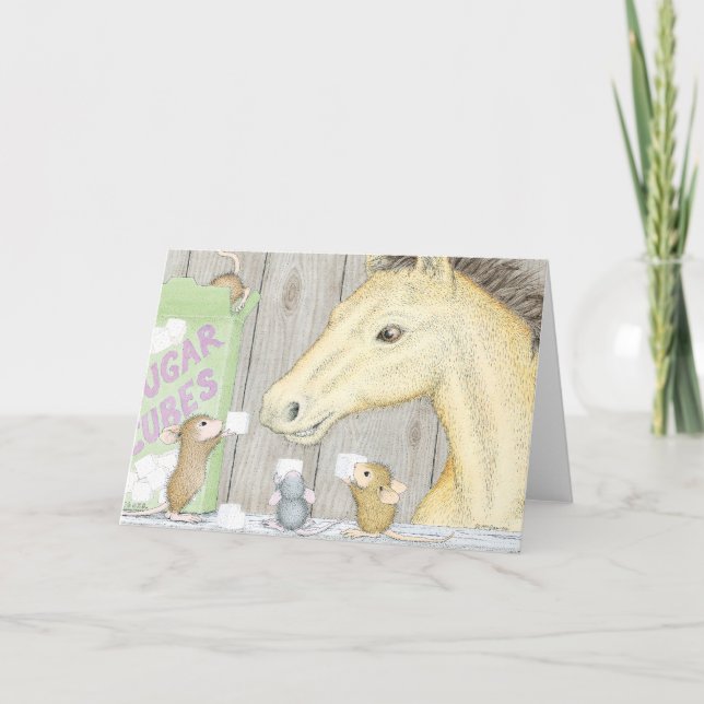 Home-Mouse-Designs®-Karte Karte (Vorderseite)