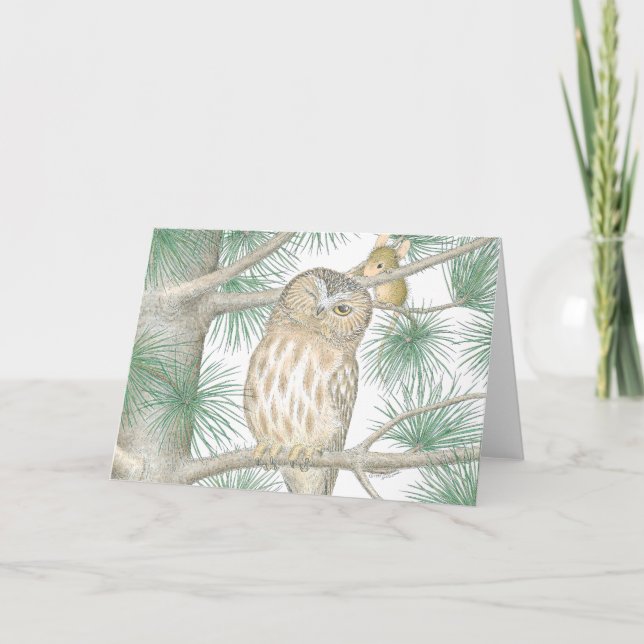 Home-Mouse-Designs®-Karte Karte (Vorderseite)