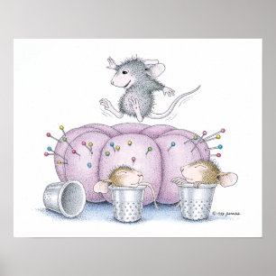 Home-Mouse Designs® - Mouse Bounce Poster