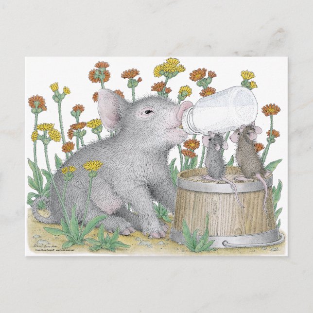Home-Mouse-Designs® Postkarte (Vorderseite)