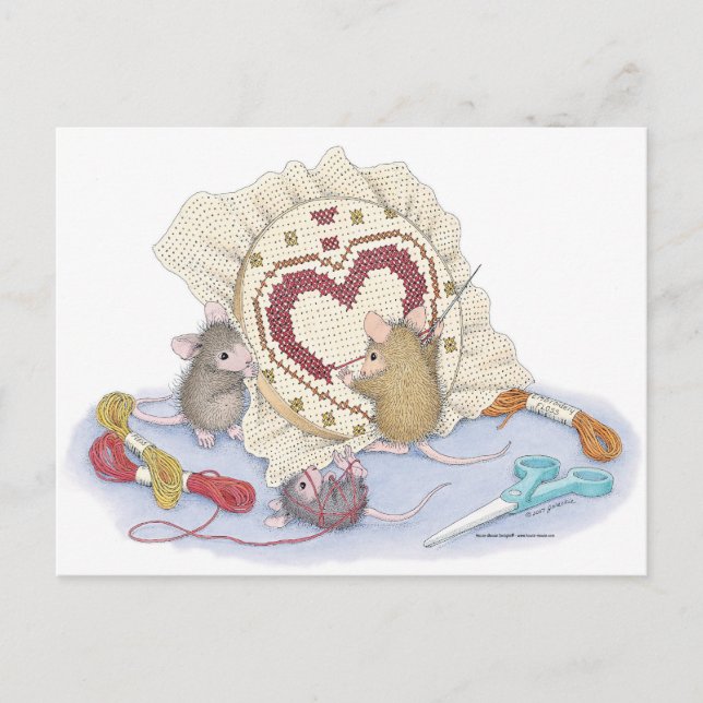 Home-Mouse-Designs® Postkarte (Vorderseite)