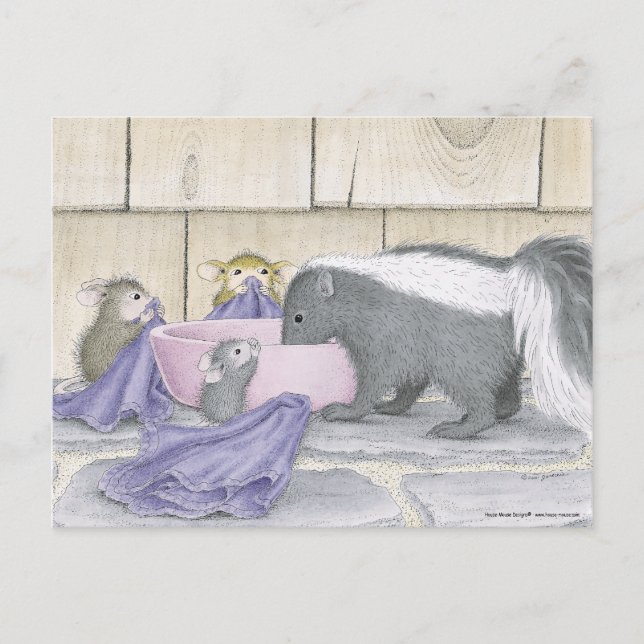 Home-Mouse-Designs® Postkarte (Vorderseite)