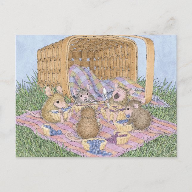 Home-Mouse-Designs® Postkarte (Vorderseite)