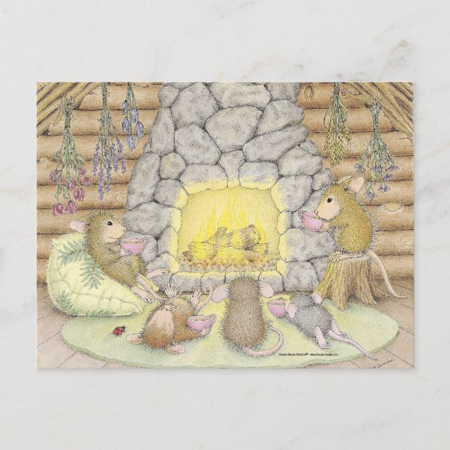 Home-Mouse-Designs® Postkarte (Vorderseite)