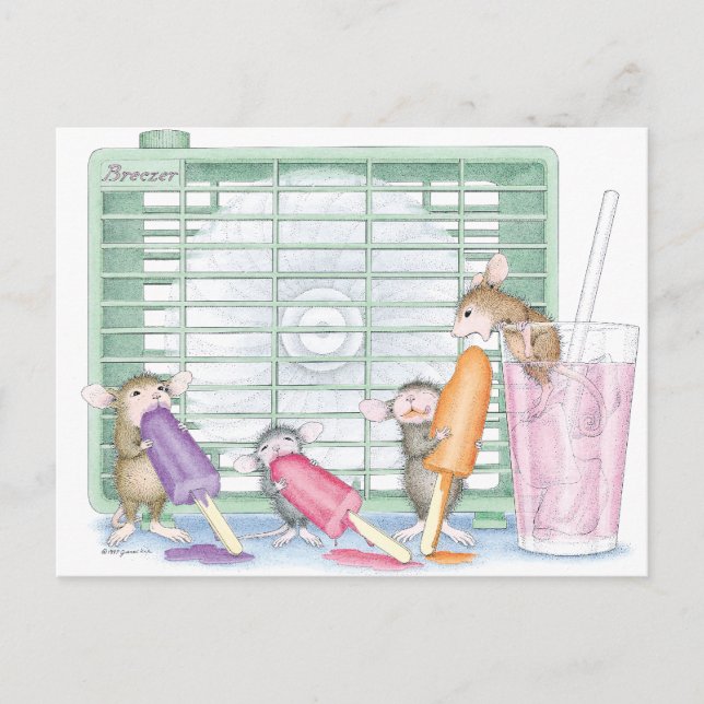 Home-Mouse-Designs® Postkarte (Vorderseite)