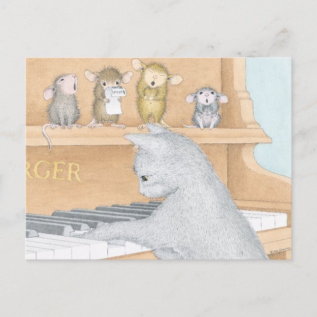 Home-Mouse-Designs® Postkarte (Vorderseite)