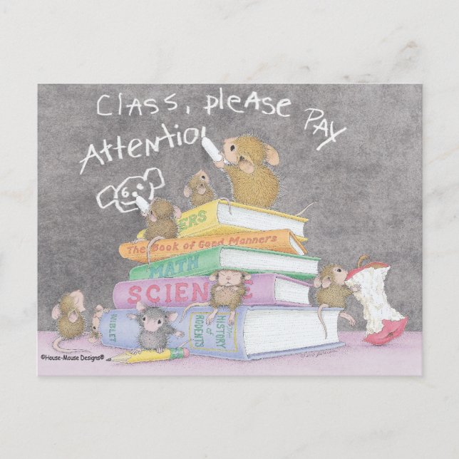 Home-Mouse-Designs® Postkarte (Vorderseite)