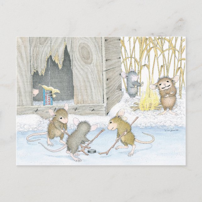Home-Mouse-Designs® Postkarte (Vorderseite)