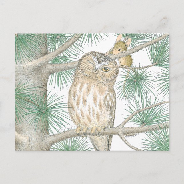 Home-Mouse-Designs® Postkarte (Vorderseite)