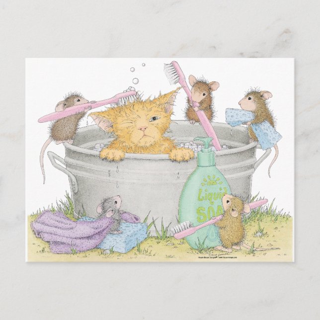 Home-Mouse-Designs® Postkarte (Vorderseite)