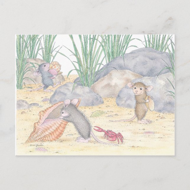 Home-Mouse-Designs® Postkarte (Vorderseite)