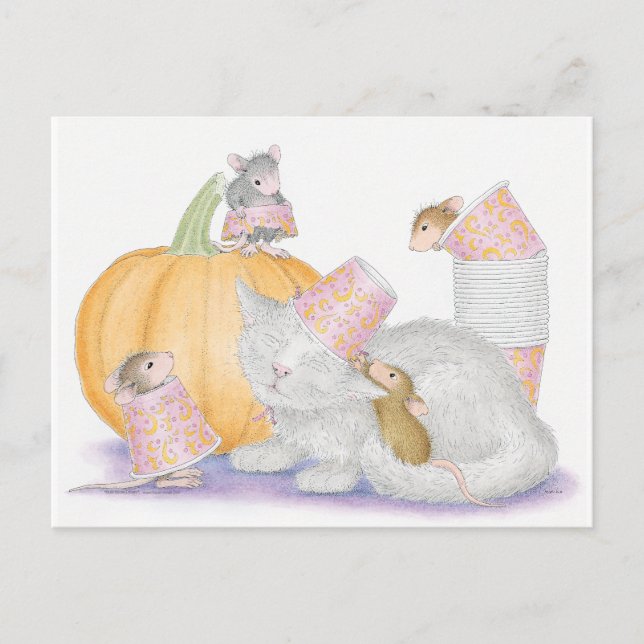 Home-Mouse-Designs® Postkarte (Vorderseite)