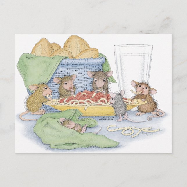 Home-Mouse-Designs® Postkarte (Vorderseite)
