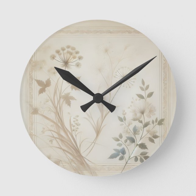 Home of Harmony Runde Wanduhr (Vorderseite)